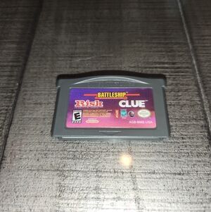 Nintendo Game Boy Advance Cartridge - Battleship/Risk/Clue
